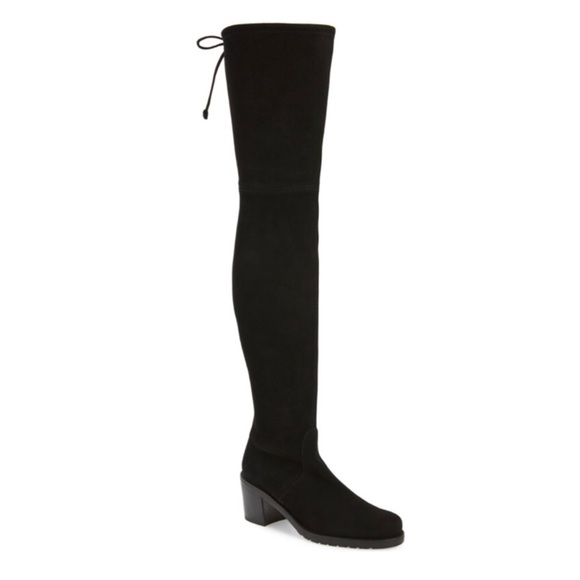 ❌UNAVAILABLE❌ Stuart Weitzman Black OTK Boots - Picture 2 of 16